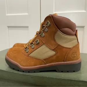 NEW TIMBERLAND KIDS 6 INCH FIELD BOOTS SIZE 2.5Y