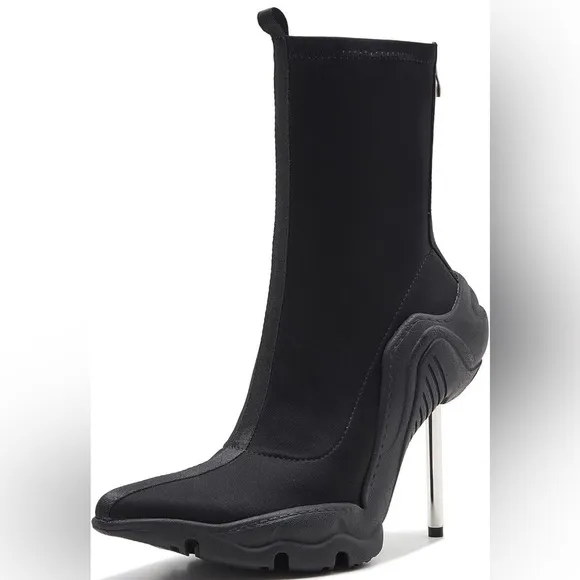 NEW Tsrenlmln Women's Ankle Boots High Heel Boots for Women Stiletto Heel Bootie