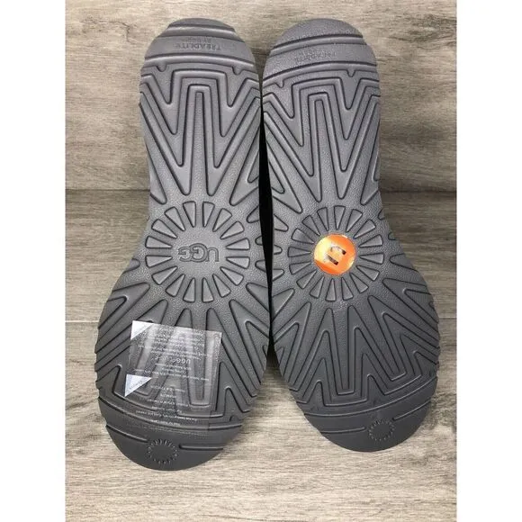 NEW UGG WOMEN'S CLASSIC FEMME ZIP MINI GREY / GRAY ANKLE BOOTS SIZE 11 1117535