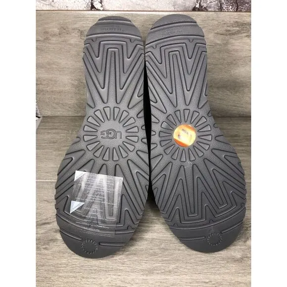 NEW UGG WOMEN'S CLASSIC FEMME ZIP MINI GREY / GRAY ANKLE BOOTS SIZE 11 1117535