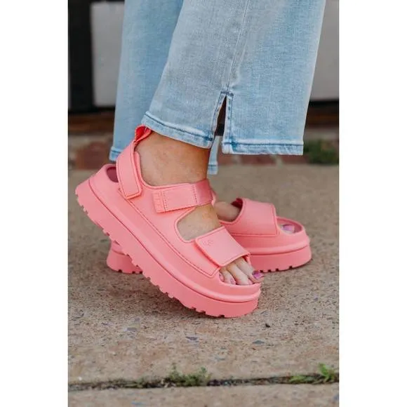 NEW UGG women's goldenglow sandals in tropical pink