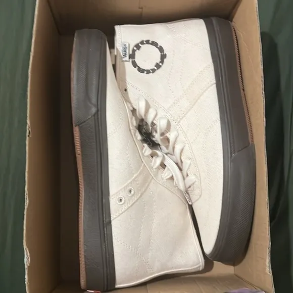 NEW VANS CROCKETT PRO HIGH DECON SKATE SHOES MEN’S SIZE 7.5