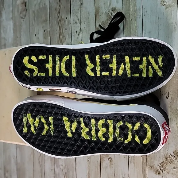 NEW VANS Old Skool Cobra‎ Kai Black Low Skate Shoes Canvas Men's 4.5 Women's 6.0