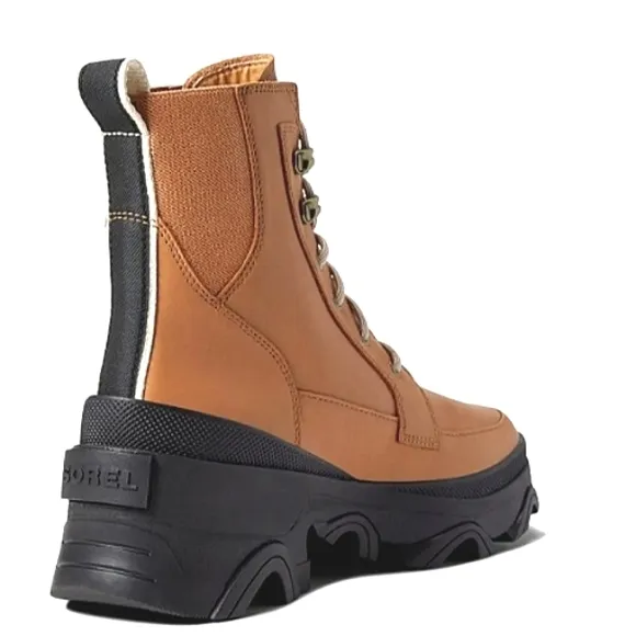 New w/Box Sorel Women's Brex Leather Lace-Up Waterproof Boot Size 5