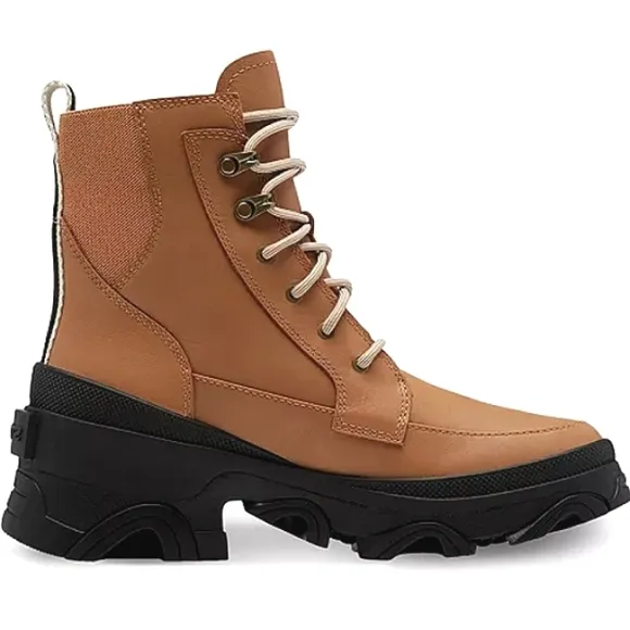 New w/Box Sorel Women's Brex Leather Lace-Up Waterproof Boot Size 5