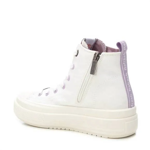 NEW XTI women's sneakers boots in white