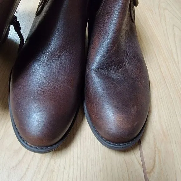 NEW! COMFORTIVA COROZAL BRIDLE BROWN LEATHER BOOTS