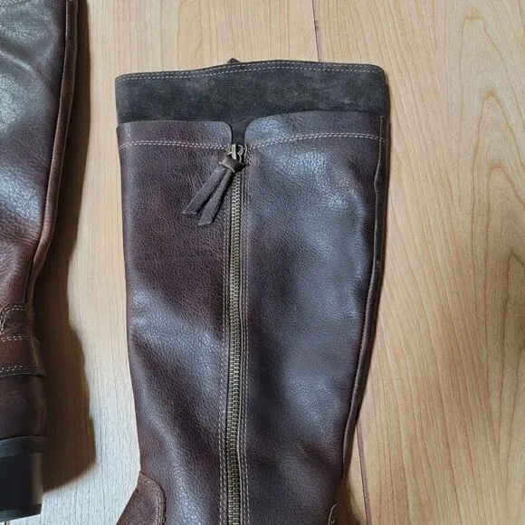 NEW! COMFORTIVA COROZAL BRIDLE BROWN LEATHER BOOTS