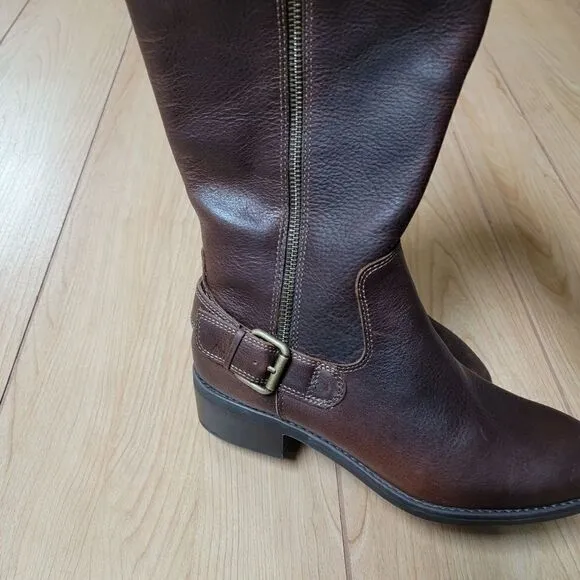 NEW! COMFORTIVA COROZAL BRIDLE BROWN LEATHER BOOTS