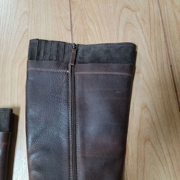 NEW! COMFORTIVA COROZAL BRIDLE BROWN LEATHER BOOTS