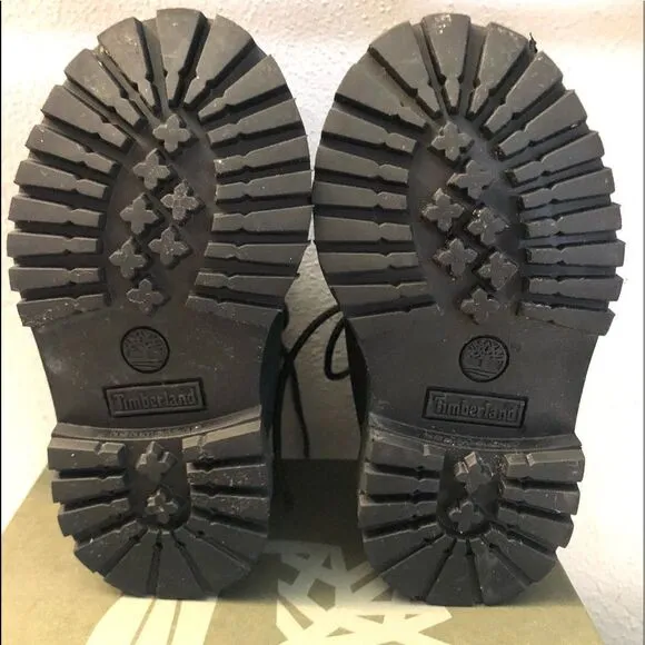 New Timberland Premium 6” 12807 BLK Toddler Boots5