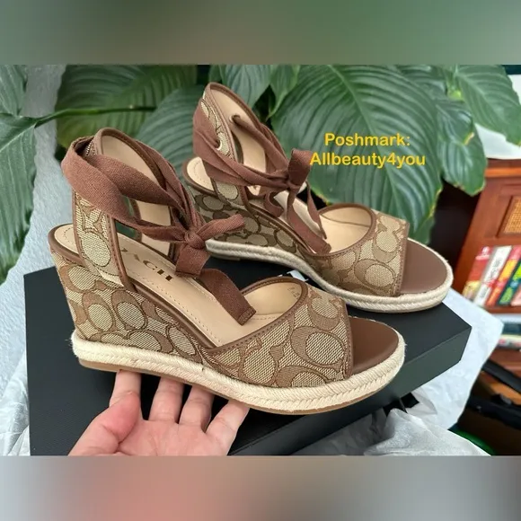 NIB - COACH Women Sandal Patrice - Super Cute &amp;Comfortable - Size 6, 6.5, 7.5 US