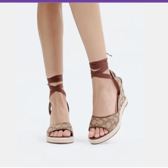 NIB - COACH Women Sandal Patrice - Super Cute &amp;Comfortable - Size 6, 6.5, 7.5 US