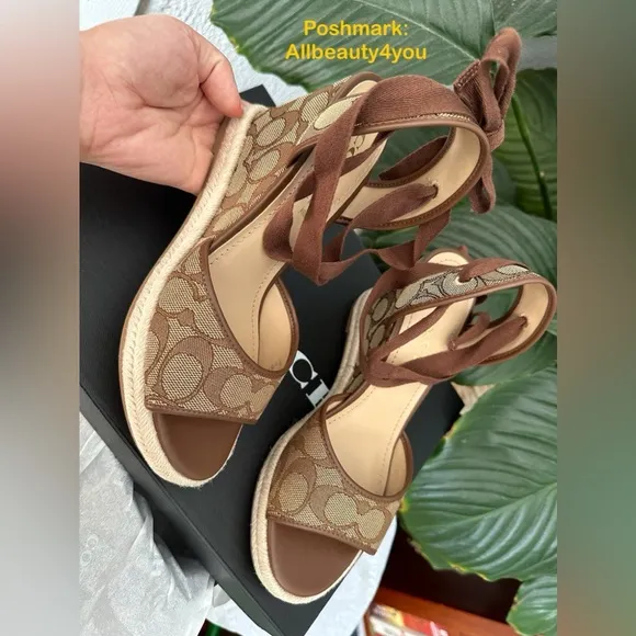 NIB - COACH Women Sandal Patrice - Super Cute &amp;Comfortable - Size 6, 6.5, 7.5 US