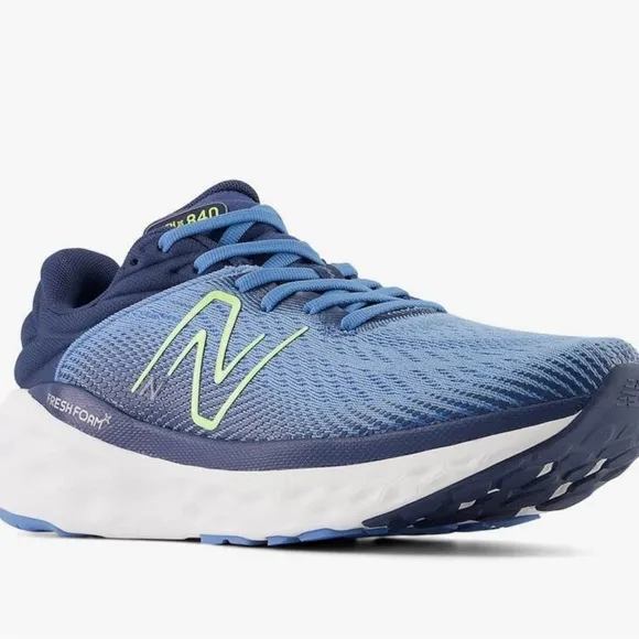 NIB New Balance Mens Fresh Foam X 840v1 Running Shoes - Blue Size 10W EURO 44