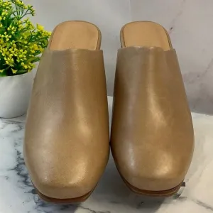 NIB Nisolo Women's Tan Mules Size 6.5