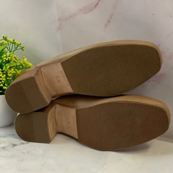 NIB Nisolo Women's Tan Mules Size 6.5