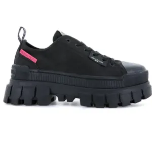 NIB Palladium Women's REVOLT LO TX 6.5 Black Shoes
