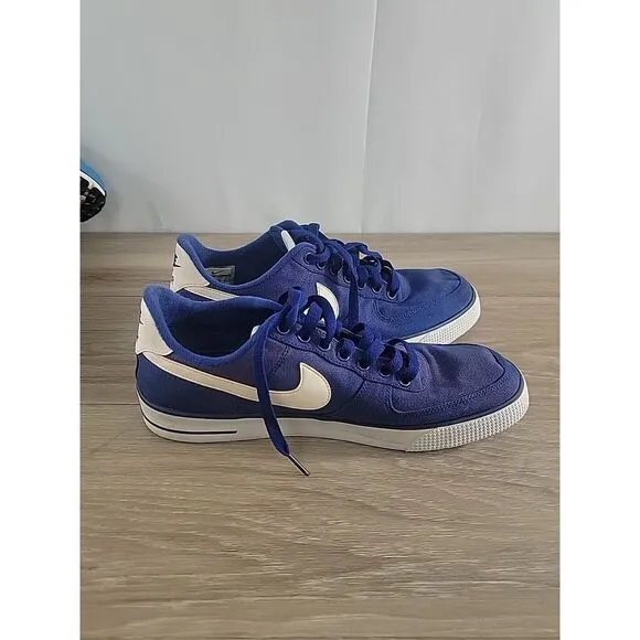 Nike Air‎ Force 1 AC Royal Blue 630939-403 Low Top Lace Up Men's Size 9.5 Rare