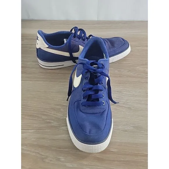 Nike Air‎ Force 1 AC Royal Blue 630939-403 Low Top Lace Up Men's Size 9.5 Rare