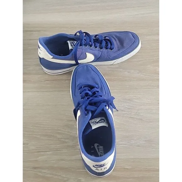 Nike Air‎ Force 1 AC Royal Blue 630939-403 Low Top Lace Up Men's Size 9.5 Rare