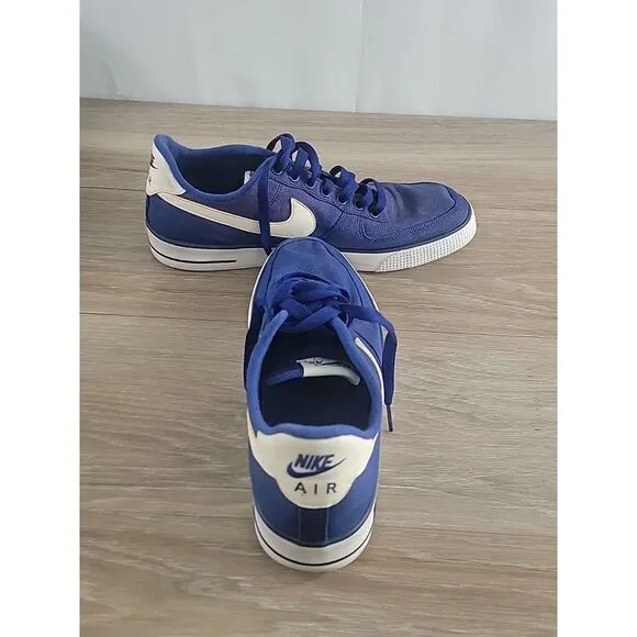 Nike Air‎ Force 1 AC Royal Blue 630939-403 Low Top Lace Up Men's Size 9.5 Rare