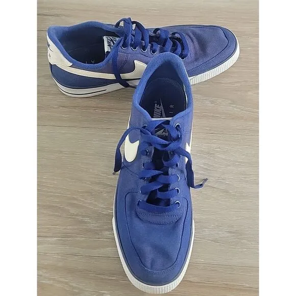 Nike Air‎ Force 1 AC Royal Blue 630939-403 Low Top Lace Up Men's Size 9.5 Rare