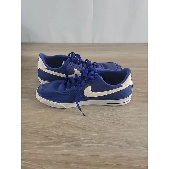 Nike Air‎ Force 1 AC Royal Blue 630939-403 Low Top Lace Up Men's Size 9.5 Rare