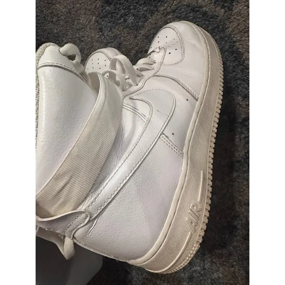 Nike Air Force 1 High Top Sneakers Athletic Shoes Casual White
