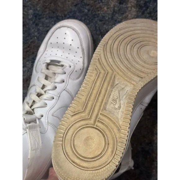 Nike Air Force 1 High Top Sneakers Athletic Shoes Casual White