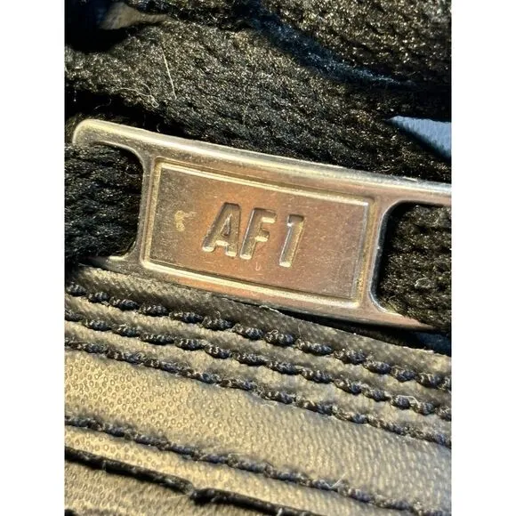 Nike Air Force 1 LE Triple Black Size 5.5Y Sneakers Shoes