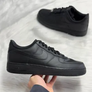 Nike Air Force 1 Low Top '07 Black Mens Casual Shoes CW2288-001 VNDS Size 11