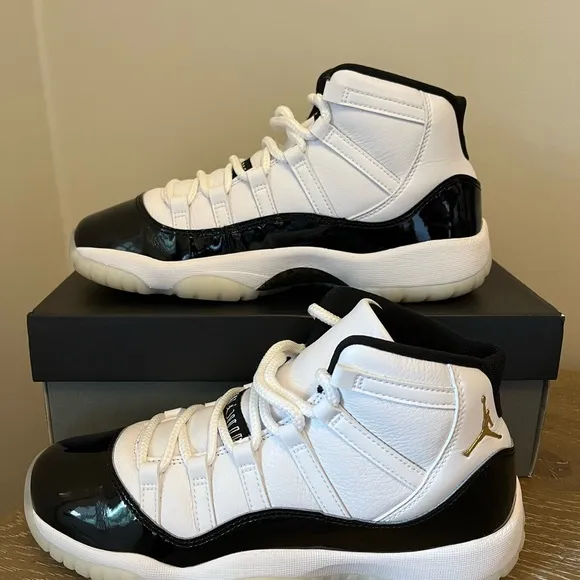 Nike Air Jordan Kids Shoes - Black and White