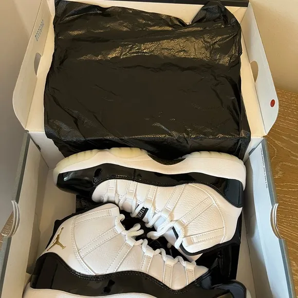 Nike Air Jordan Kids Shoes - Black and White