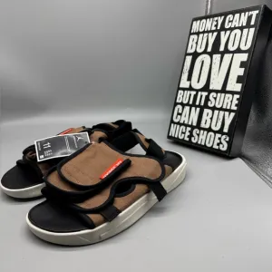 Nike Air Jordan LS Mens Archeo Brown Slide Sandals CZ0791-201 Multi Size 11 NEW