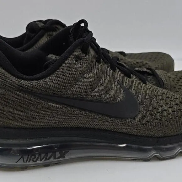 Nike Air Max 2017  Khaki Reflective Men's Sneakers Size 8.5