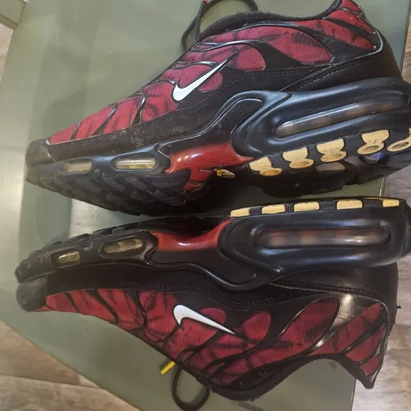 Nike Air Max 25th Anniversary Edition Mens Gradient Sneakers - Blue and Red Rare