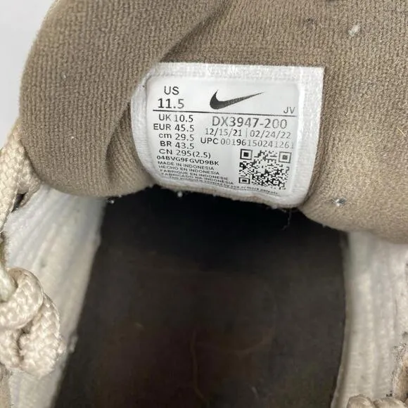 Nike Air Max 97 Mens 11.5 Shoes Beige Cream Khaki Athletic Sneakers GUC FASTSHIP