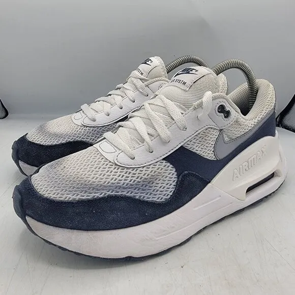 Nike Air Max Systm Mens Size 8 White Athletic Running Shoes Sneakers DM9537-102