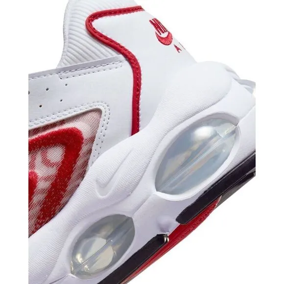 Nike Air Max TW DQ3984-104 Sneaker Men's White Red Lace Up Casual Shoes NR7956
