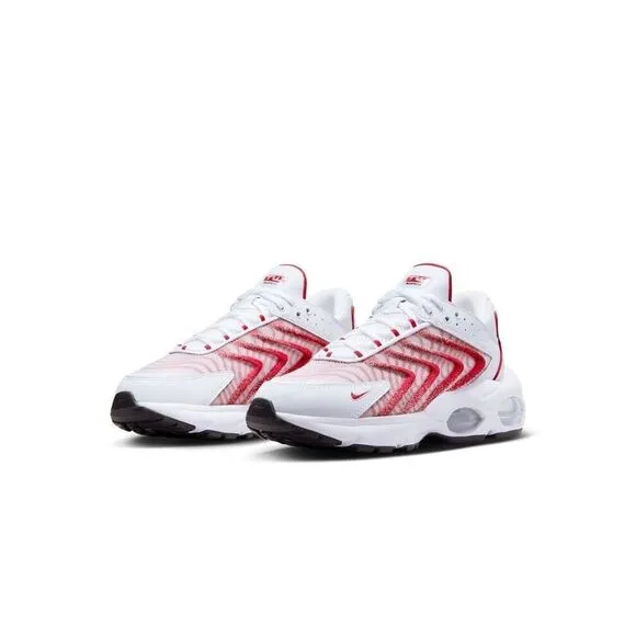 Nike Air Max TW DQ3984-104 Sneaker Men's White Red Lace Up Casual Shoes NR7956