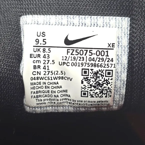 Nike Air Zoom Pegasus 41 Cleveland Browns FZ5075-001 Shoes Men's Size 9.5 New