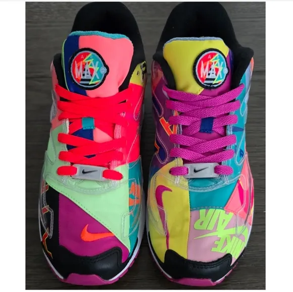 Nike Atmos Men's Air Max2 Light QS Multicolor Sneakers, Size 9