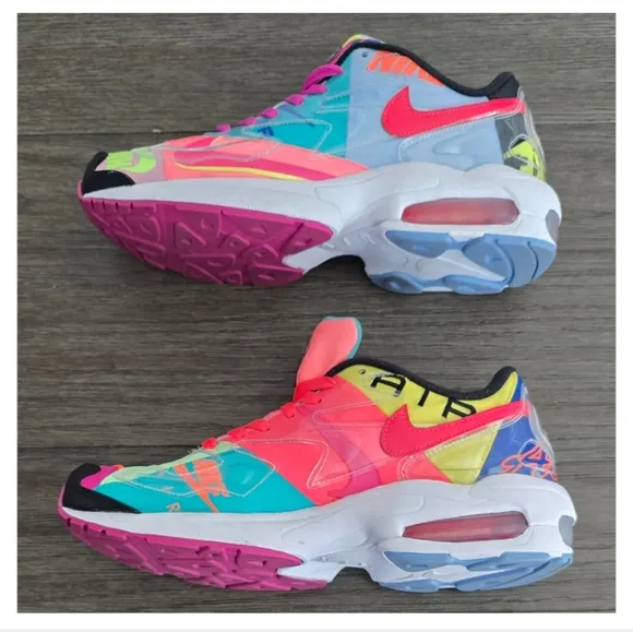 Nike Atmos Men's Air Max2 Light QS Multicolor Sneakers, Size 9