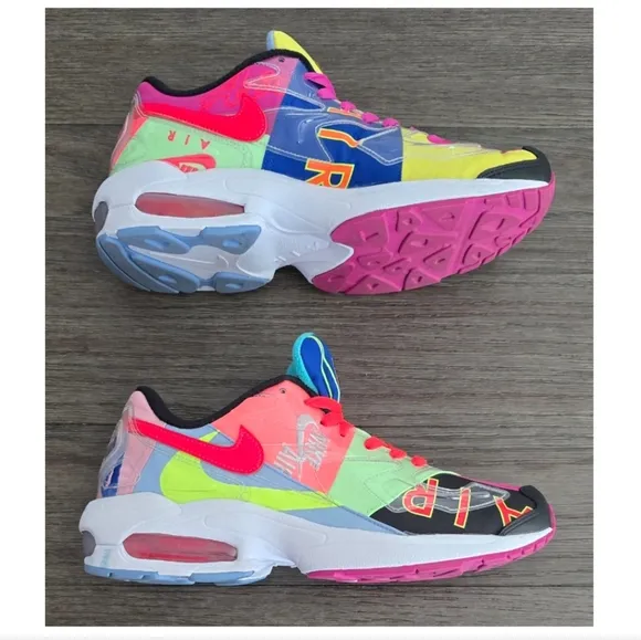 Nike Atmos Men's Air Max2 Light QS Multicolor Sneakers, Size 9