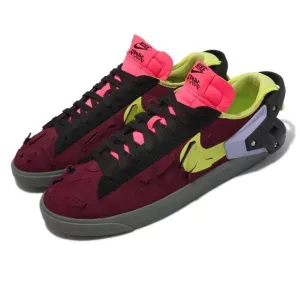 Nike Blazer Low x Acronym ACRNM Night Maroon Size 9 Skate Shoes dunk sb travis