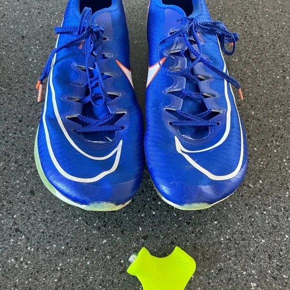 Nike Blue Track Shoes with Bag