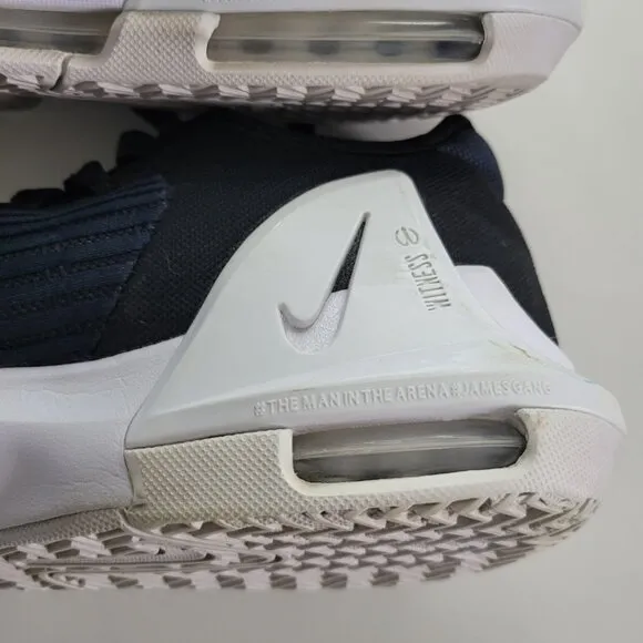 Nike Boys Y7 Lebron Basketball Shoes Blue White DD0423 002 Sneakers