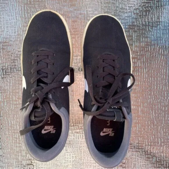 Nike Eric Koston SE Black/White/Grey Lunarlon Skate Shoes EUR 42 / US 10