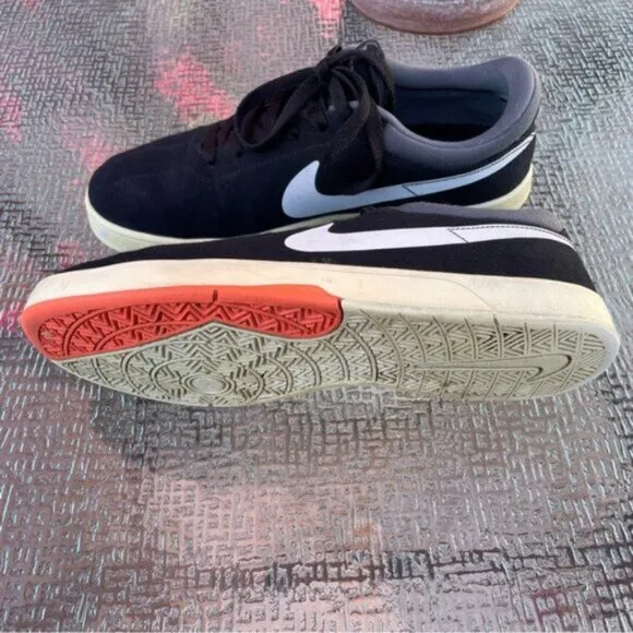 Nike Eric Koston SE Black/White/Grey Lunarlon Skate Shoes EUR 42 / US 10